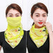 Buy Sunscreen Mask Silk Scarf Neck Scarf - Stylish Protection | Elegantlyushop