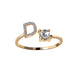 Buy New Design Adjustable 26 Initial Letter Ring - Elegant Jewelry for Women