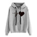 Heart Print Streetwear Hoodies - Elevate Your Style with Spring and Autumn Fashion