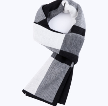 Buy Men's Wool Plaid Winter Scarf - Elegant Fashion Accessories | Elegantlyushop