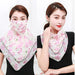 Buy Sunscreen Mask Silk Scarf Neck Scarf - Stylish Protection | Elegantlyushop