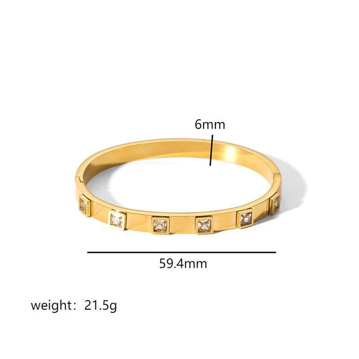 Ins Style Titanium Steel Bracelet Six-pointed Star Buckle