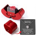 Buy Fashion Jewelry Box - Red Apple Christmas Gift Necklace with Eternal Rose | Elegantlyushop