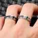 Buy Stainless Steel Rotatable Spinner Ring - Moon Stars Anxiety Relief Rings | Elegantlyushop